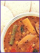 Onion Sambhar